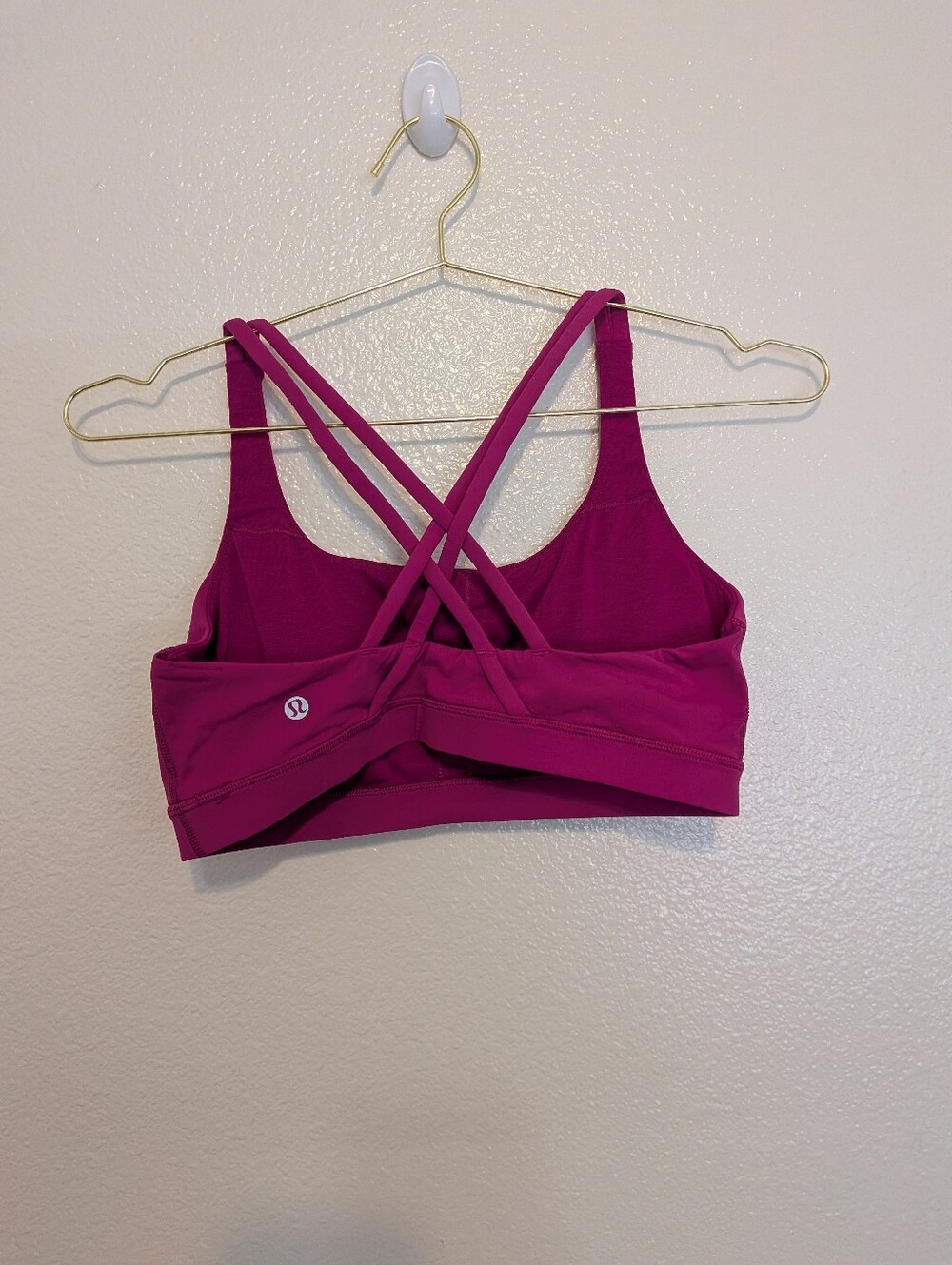 Lululemon Energy Bra 10 Raspberry Pink - Picture 4 of 4